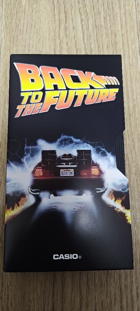 バックトゥザフューチャー コラボレーションモデル 新品　カシオ　限定