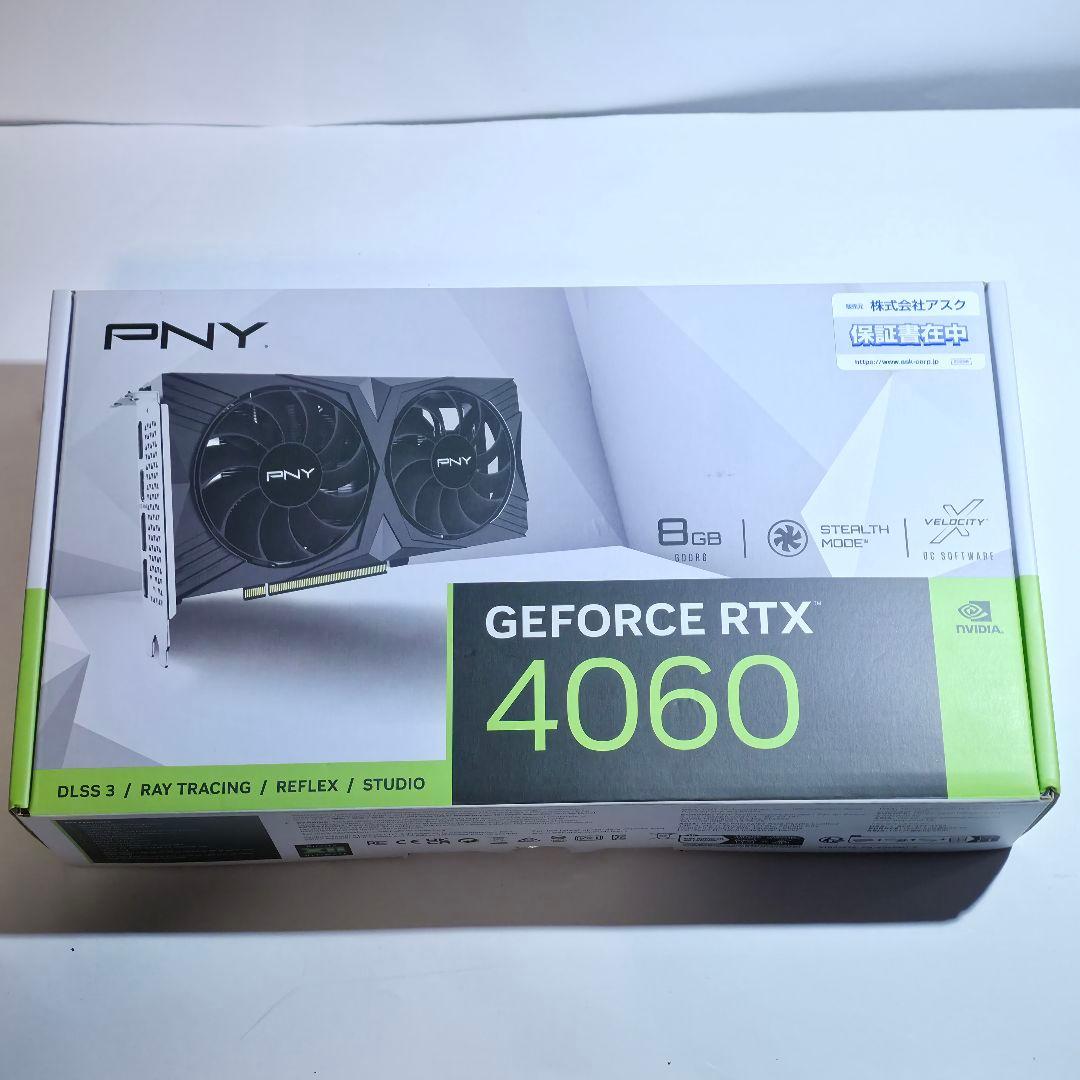 グラフィックボード・グラボ・ビデオカード PNY GeForce RTX 4060