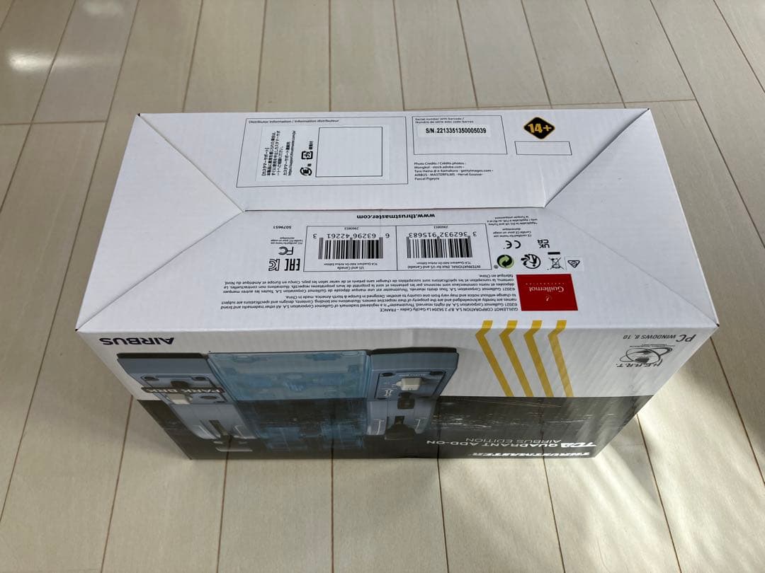 PC用ゲームコントローラー・コンバーター Thrustmaster TCA Quadrant Add-On Airbus