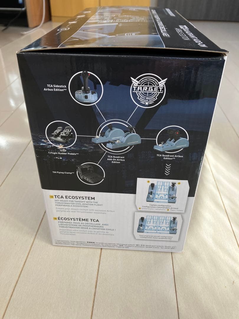 PC用ゲームコントローラー・コンバーター Thrustmaster TCA Quadrant Add-On Airbus