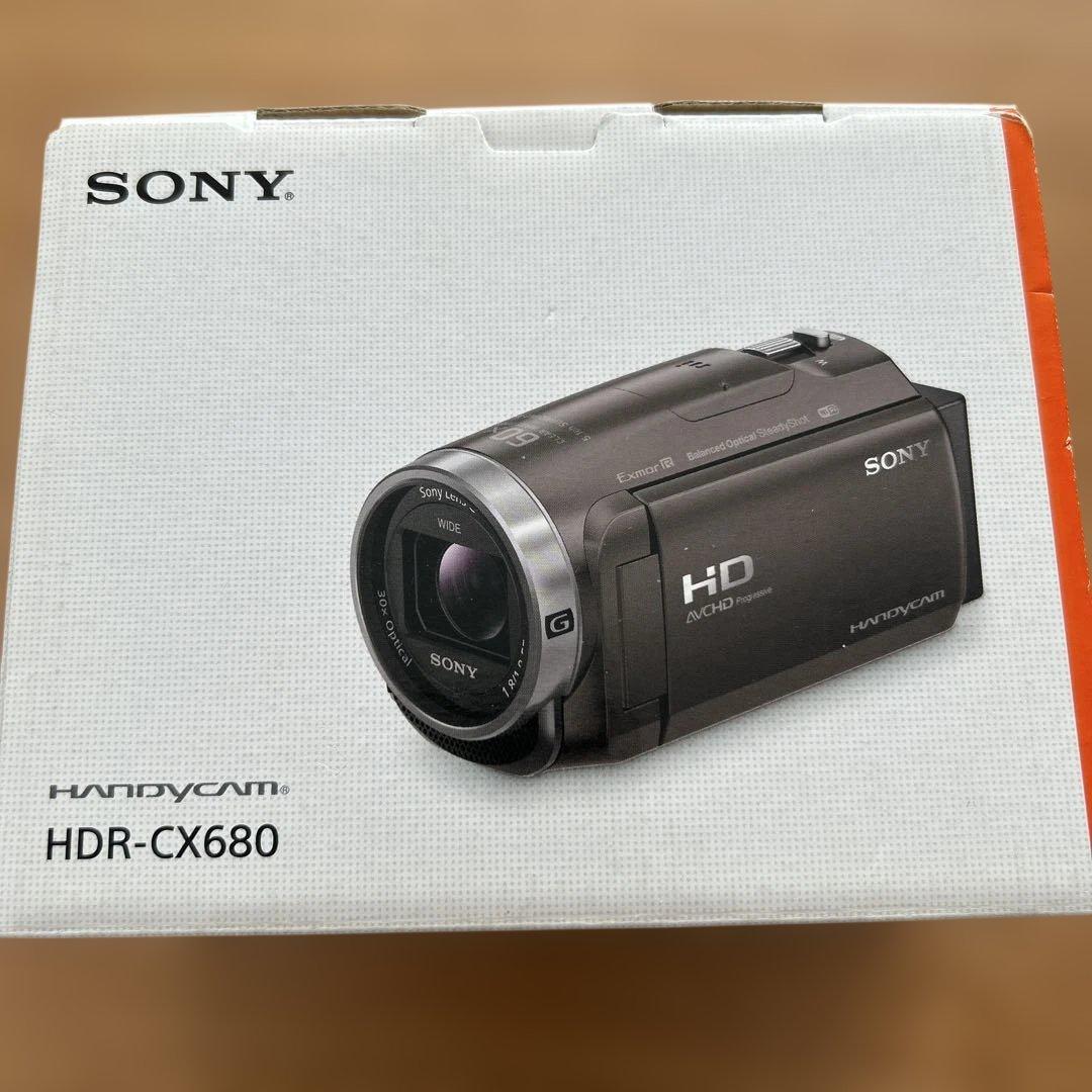 美品ソニー HDR-CX680 ハンディカムと別売り部品他ケースあり