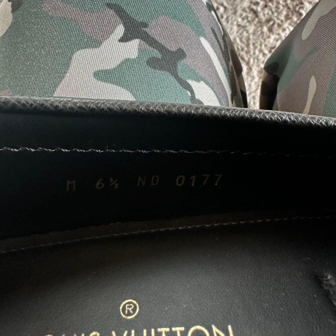ルイ・ヴィトン ブラック ローファー 25.5cm