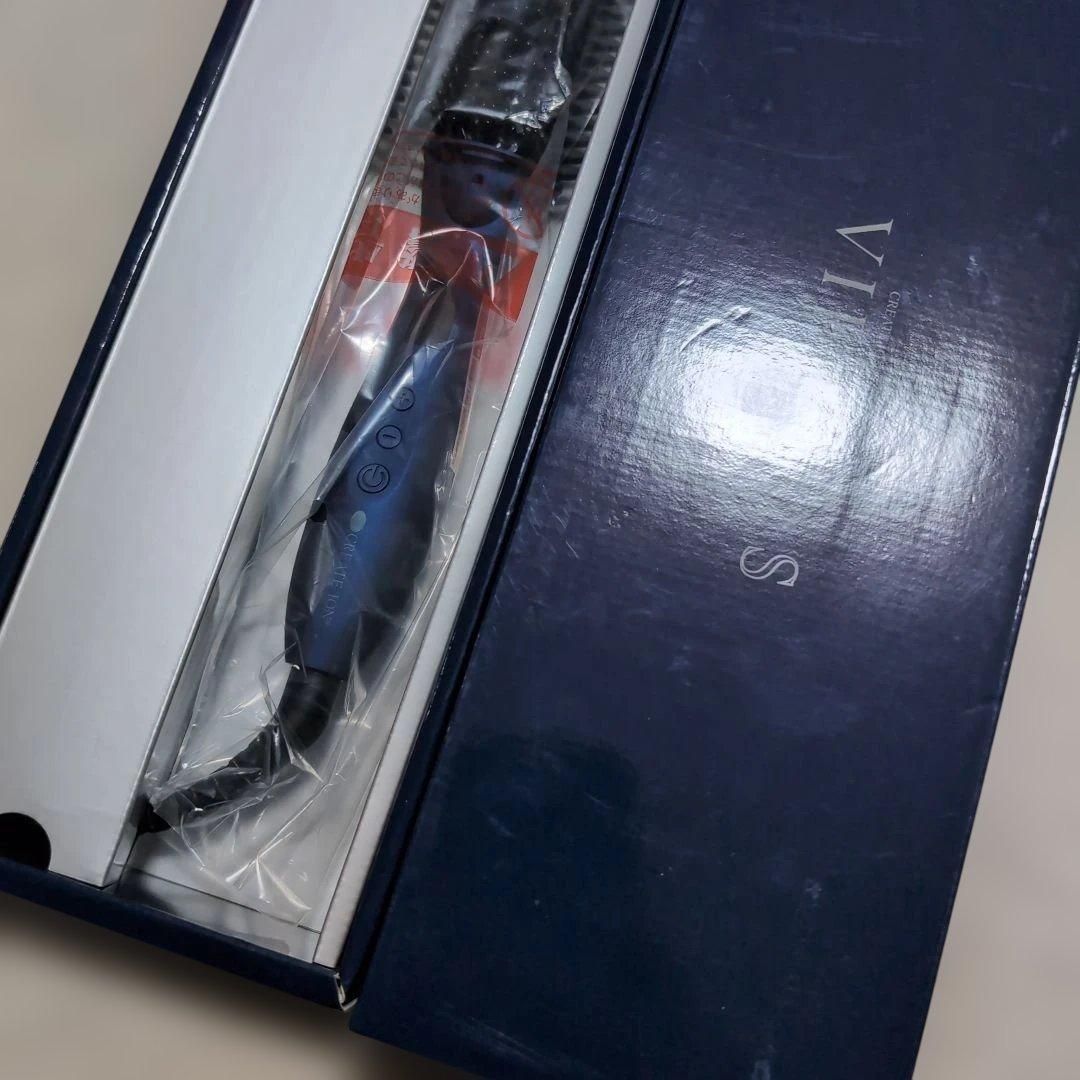 【ほぼ新品】クレイツイオン スタイリングブラシアイロン CIBI-G02NB