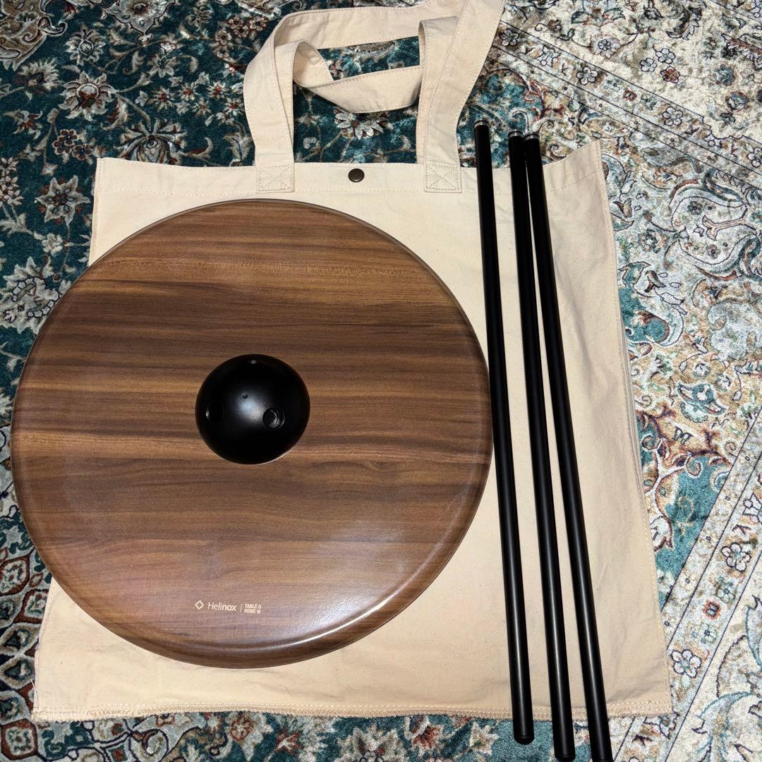 ヘリノックス　Table O  テーブル オー/ウォールナット