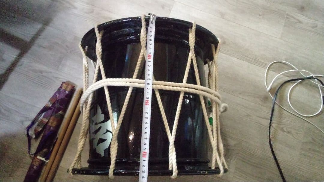 盛岡さんさ踊り太鼓 バチ付き