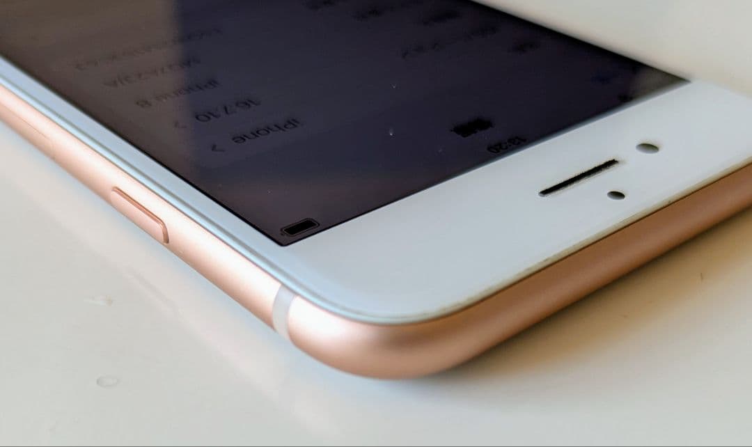 iPhone ローズゴールド 本体