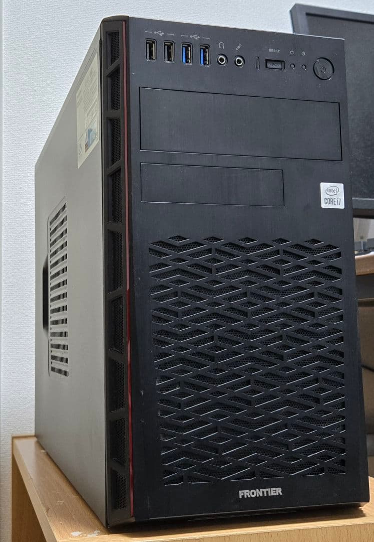 FRONTIER 高性能 ミニタワー ゲーミングpc i7 RTX3060Ti