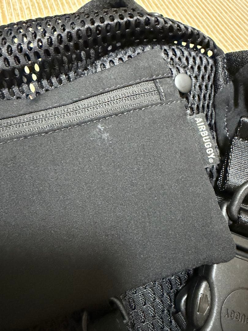エアバギー ブラック 抱っこ紐 メッシュ