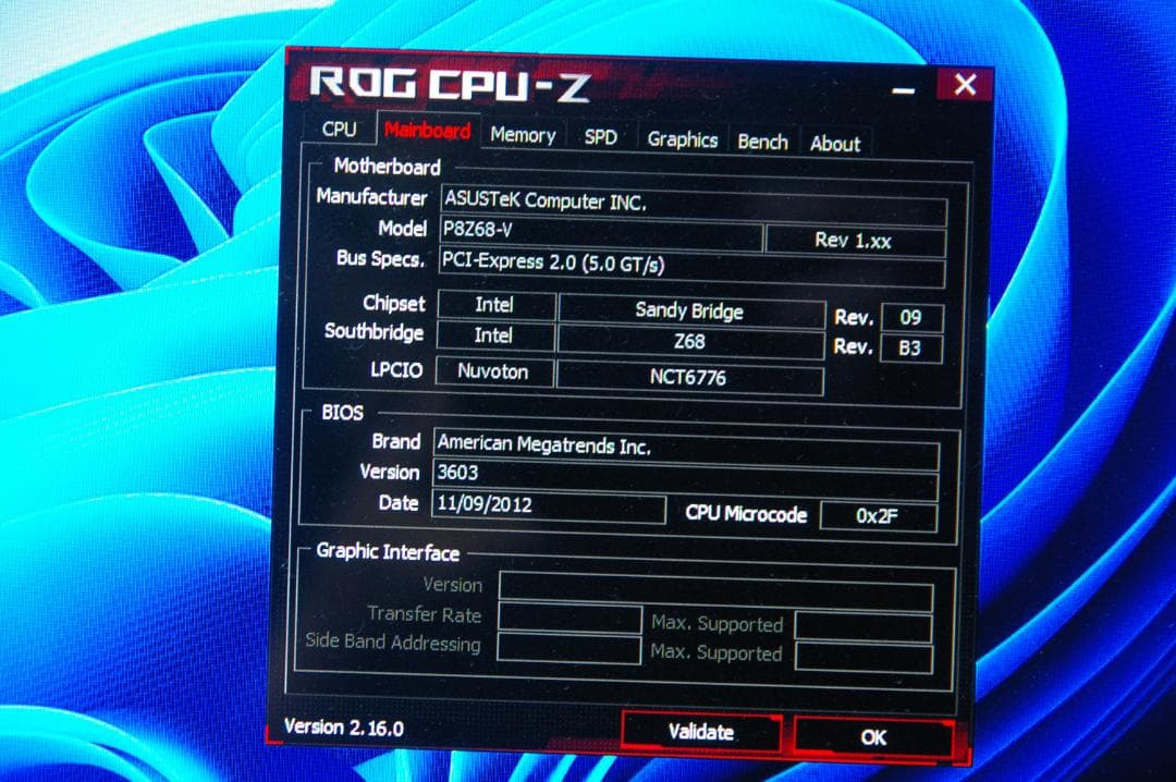 ASUS/P8Z68-V +i7-2600K+120GB/SSD/8GBメモリー