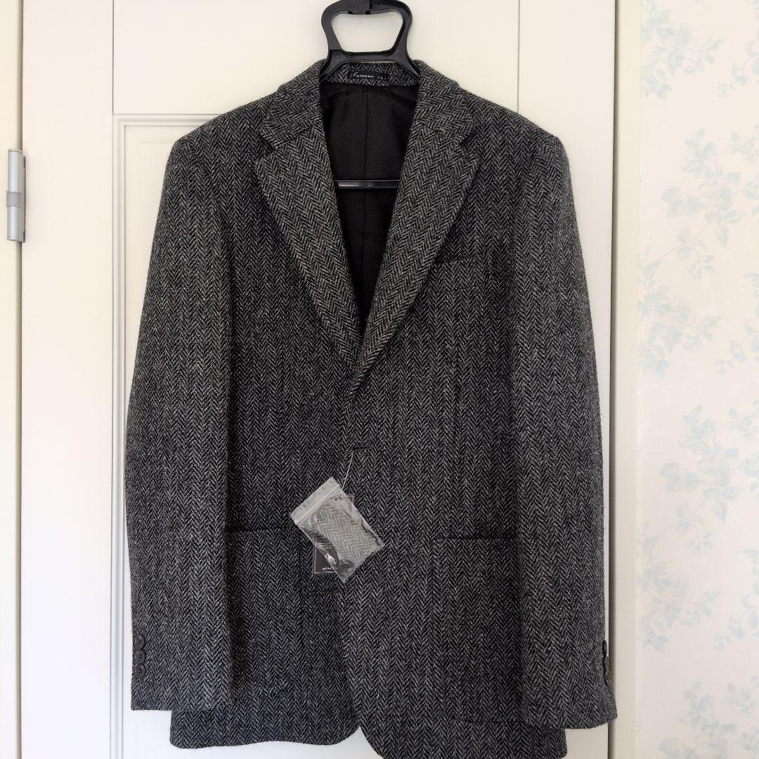 Harris Tweed ヘリンボーン ビジネスジャケット