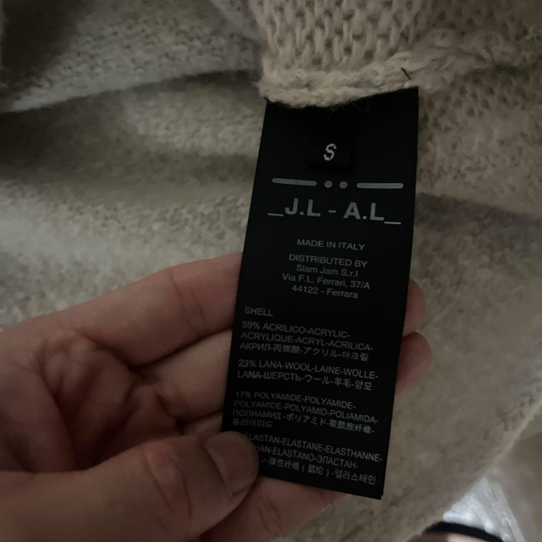 OURs ローズ着用 JLAL stave knit