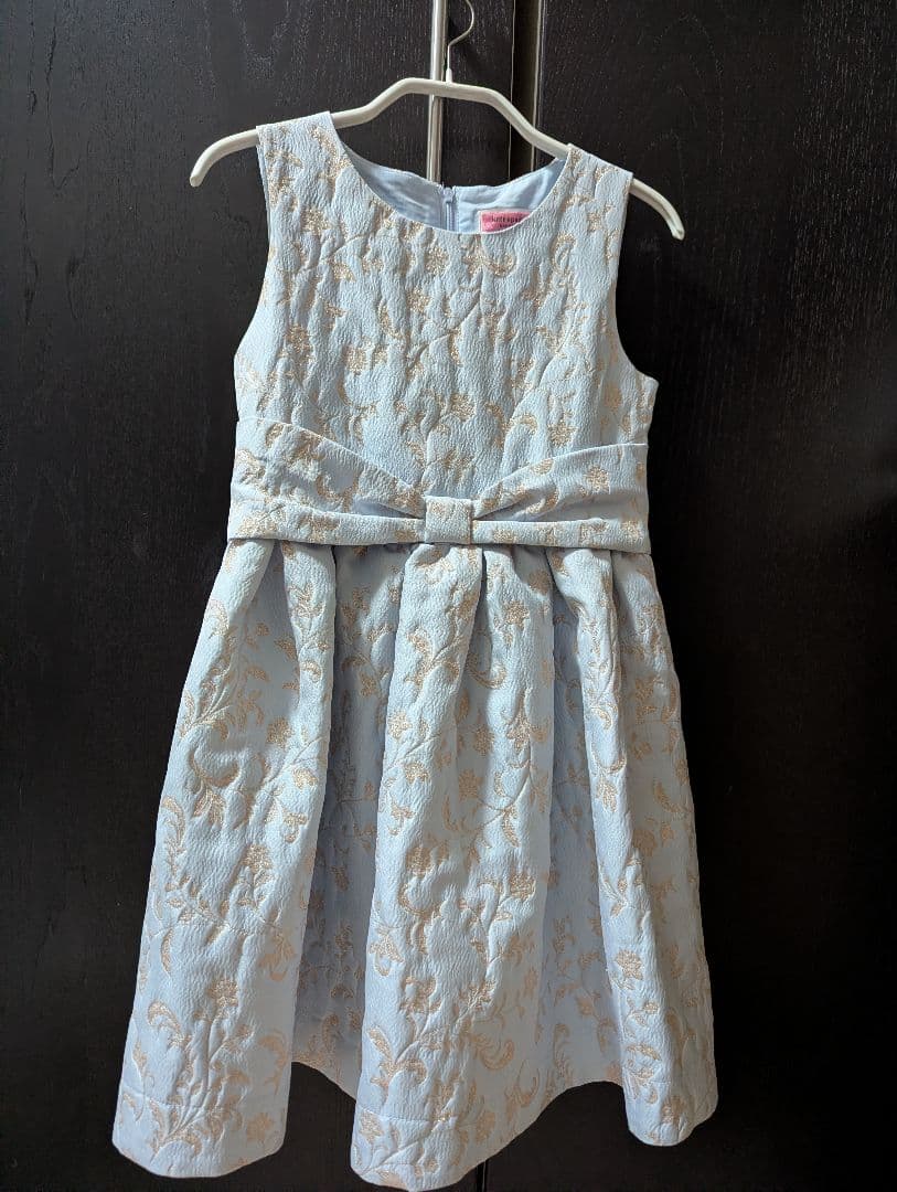 kate spade 水色ドレス 130サイズ ワンピース カーディガンセット