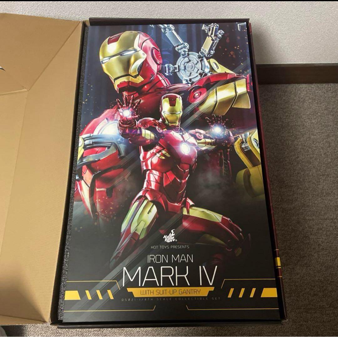 〈未展示品〉【クォーター】 アイアンマン・マーク４（パワードスーツ装着機付き）