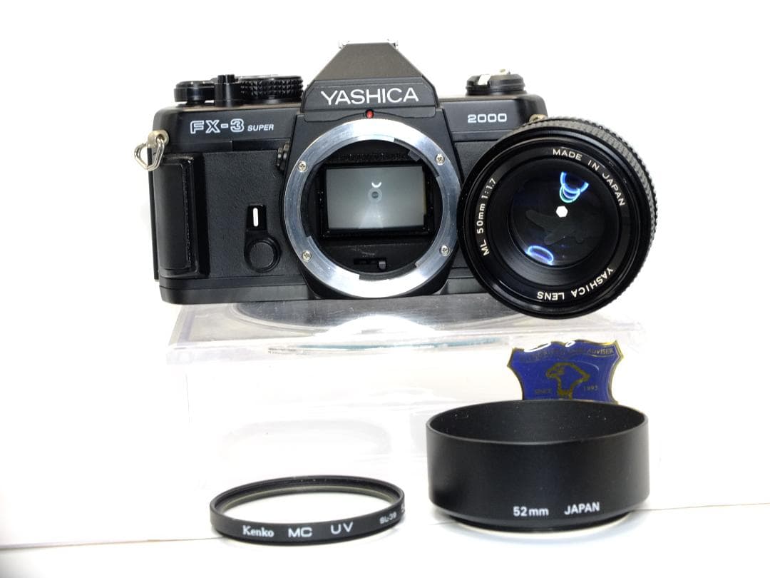 【実写確認整備品】ヤシカFX-3スーパー2000本革仕様／ML50mmf1.7付