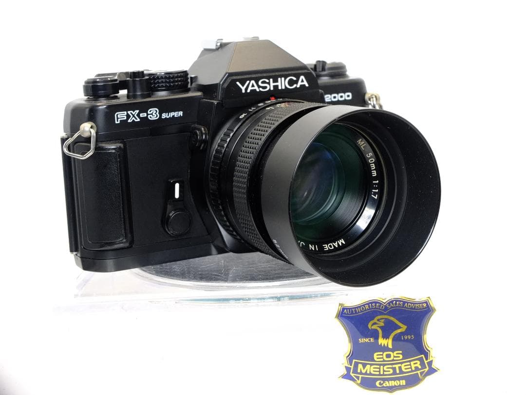 【実写確認整備品】ヤシカFX-3スーパー2000本革仕様／ML50mmf1.7付