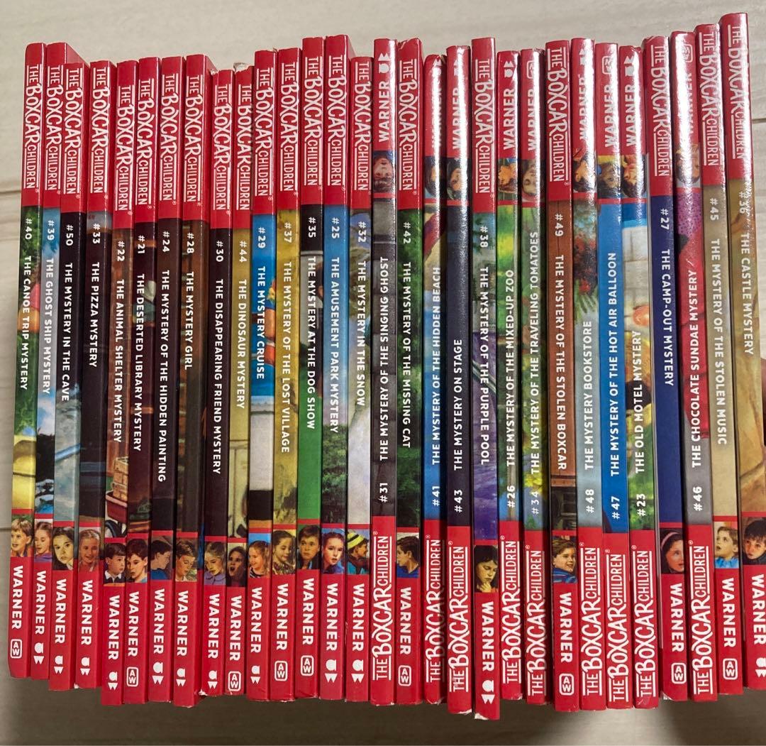 The Boxcar children 50冊セット　英語絵本