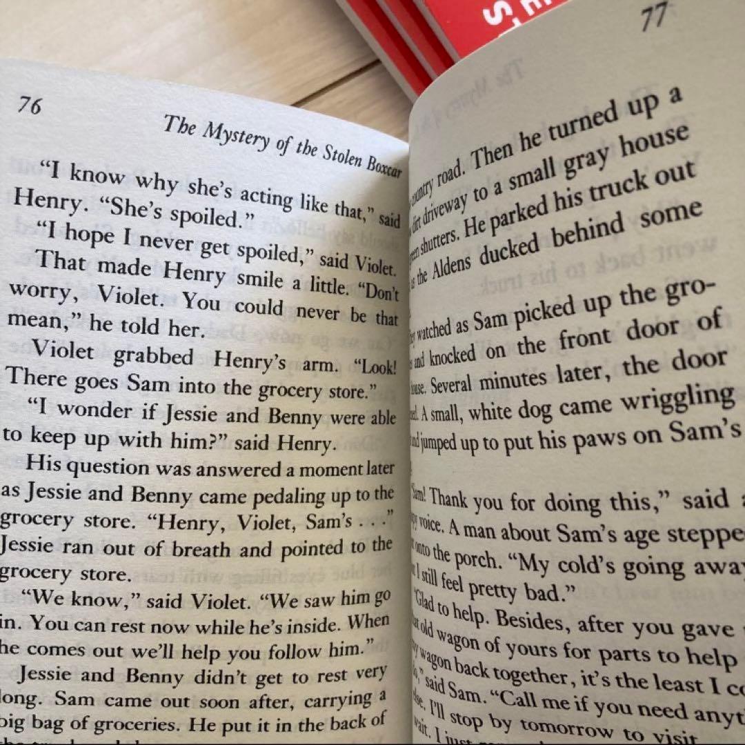 The Boxcar children 50冊セット　英語絵本