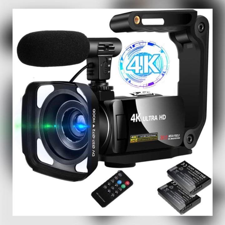 ❤簡単編集でプロ級の本格的な仕上がりに♪❤4K/UHD★高性能ビデオカメラ