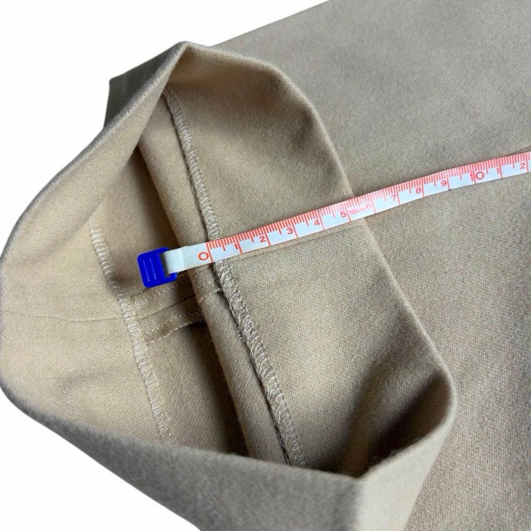 オーラリー ビーバーメルトンパンツ 4 キャメル ウール スラックス A7A