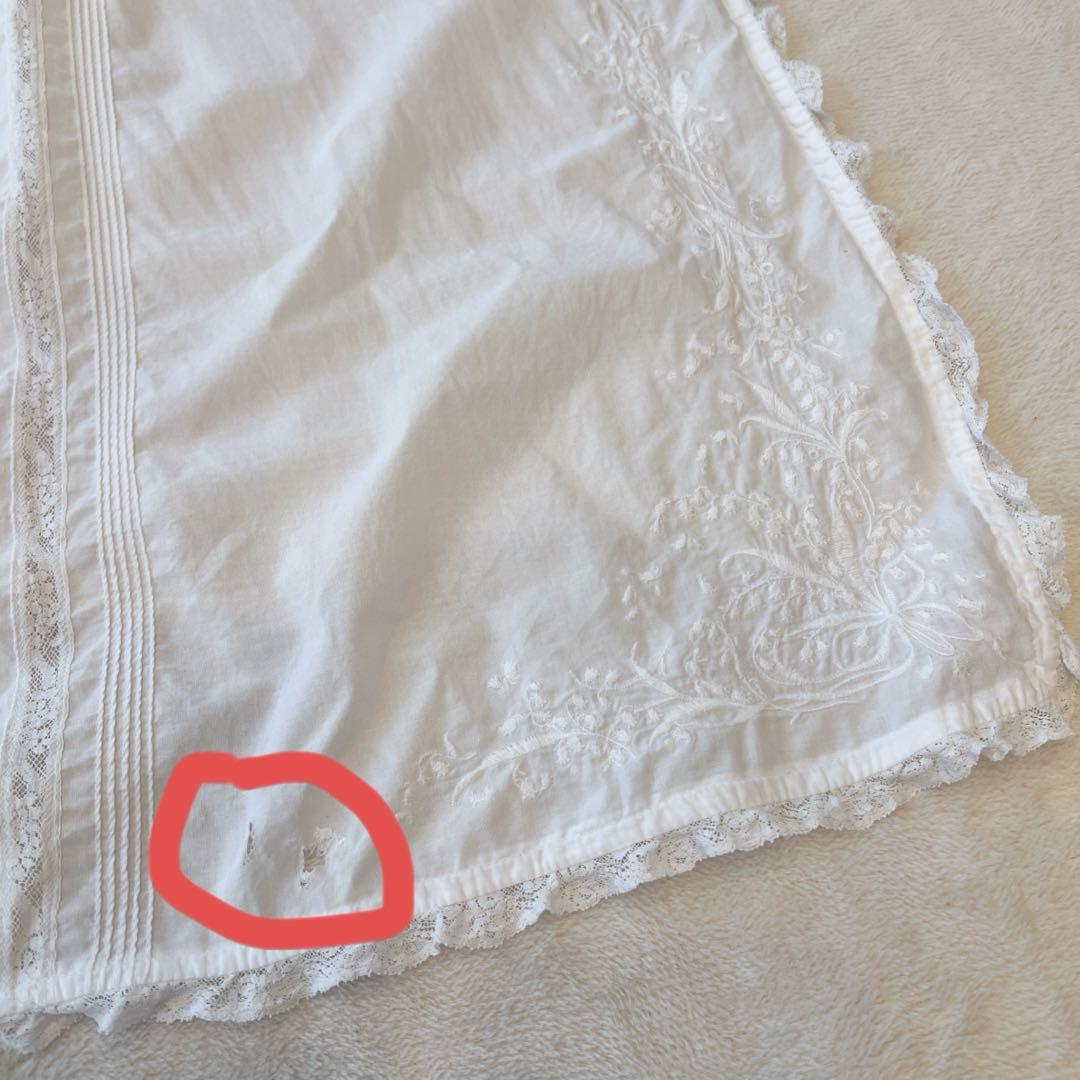 最終値下げ　ピンクハウス　すずらん刺繍ダブリエ