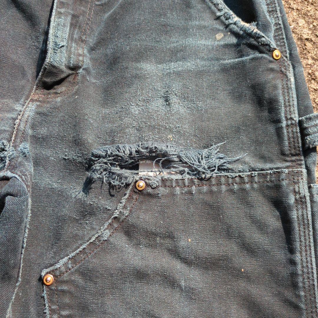 No.304　カーハート　ダブルニー　30×30 ボロ　雰囲気抜群　USA製