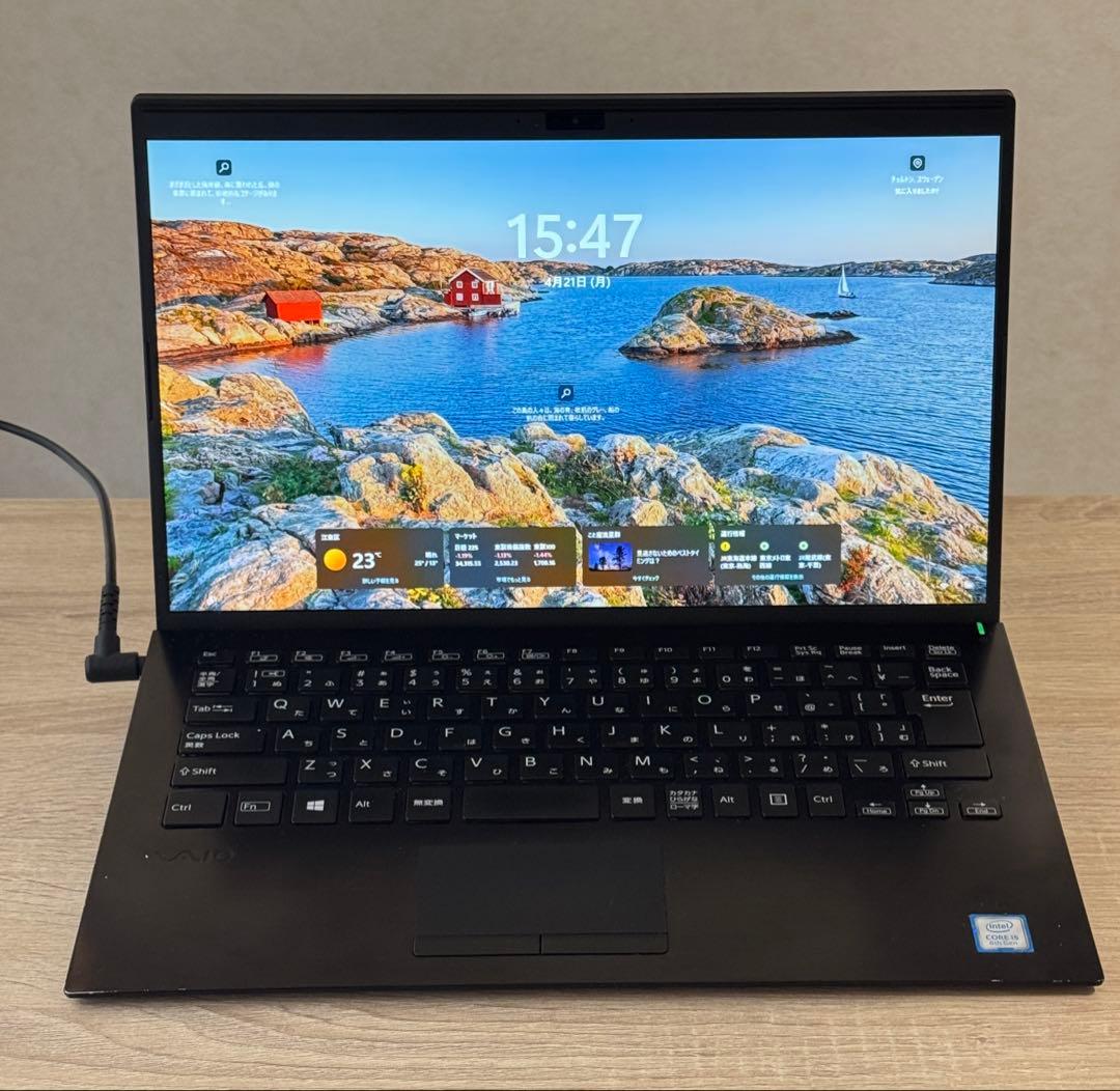VAIO SX14 Core i5-8265Uメモリ8GB SSD256
