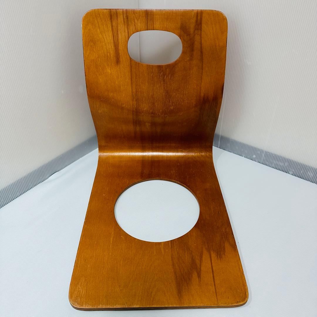 木製曲げ座椅子　和座椅子 旅館座椅子 6脚セット