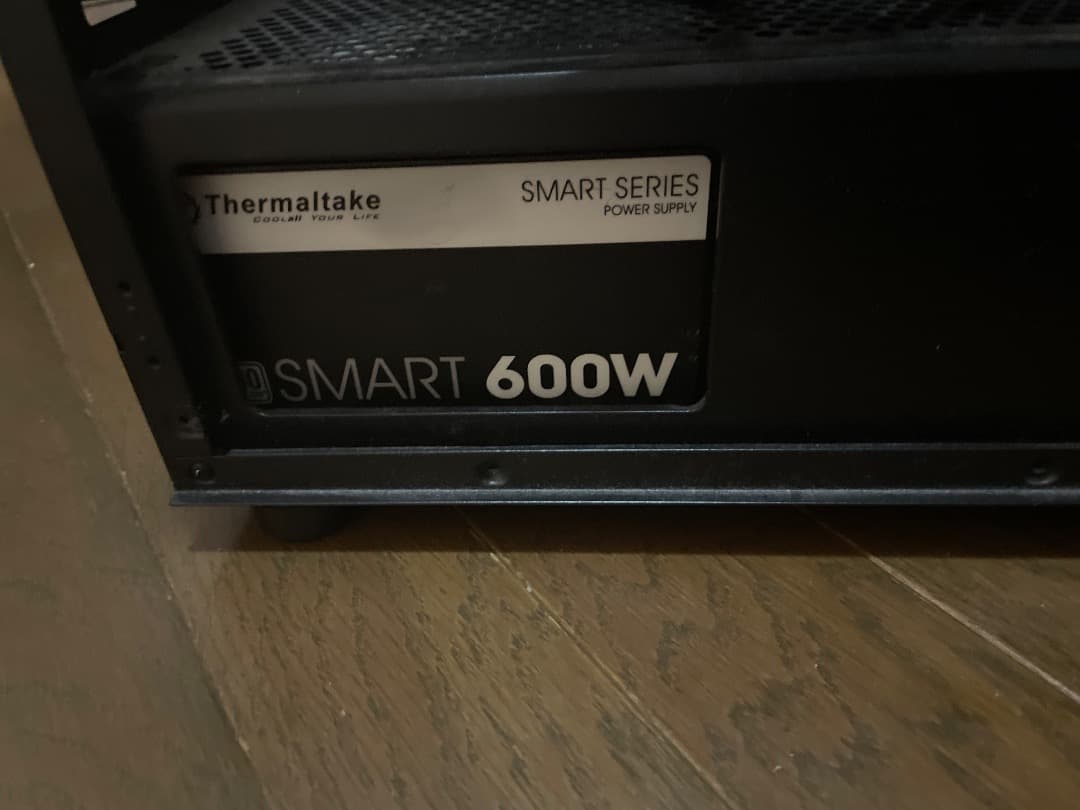 ジャンク B550M Pro4 + PCケース + サーマルテイク600W電源