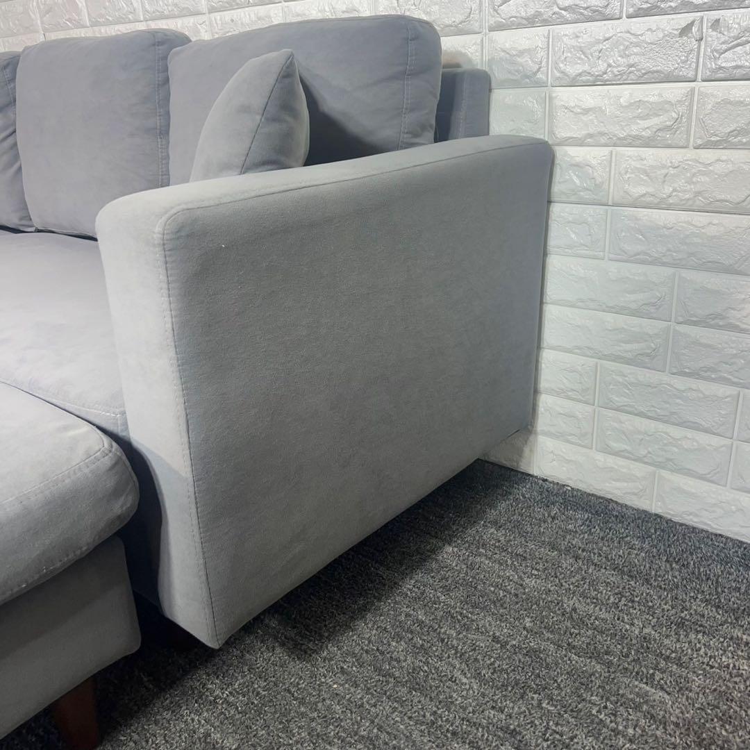 VENTOTA オットマン付き 3人掛け ソファ Mola-N F047