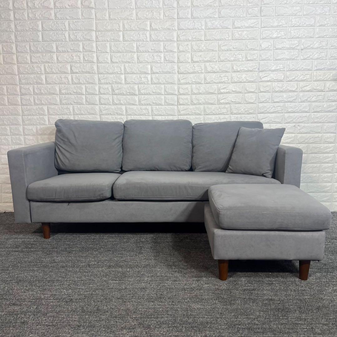 VENTOTA オットマン付き 3人掛け ソファ Mola-N F047