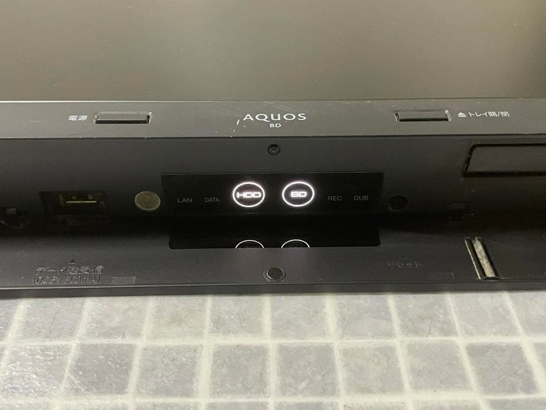 にゃん子 SHARP BD-C05CW1 ブルーレイレコーダー 動作品