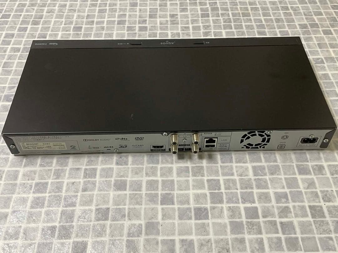 にゃん子 SHARP BD-C05CW1 ブルーレイレコーダー 動作品