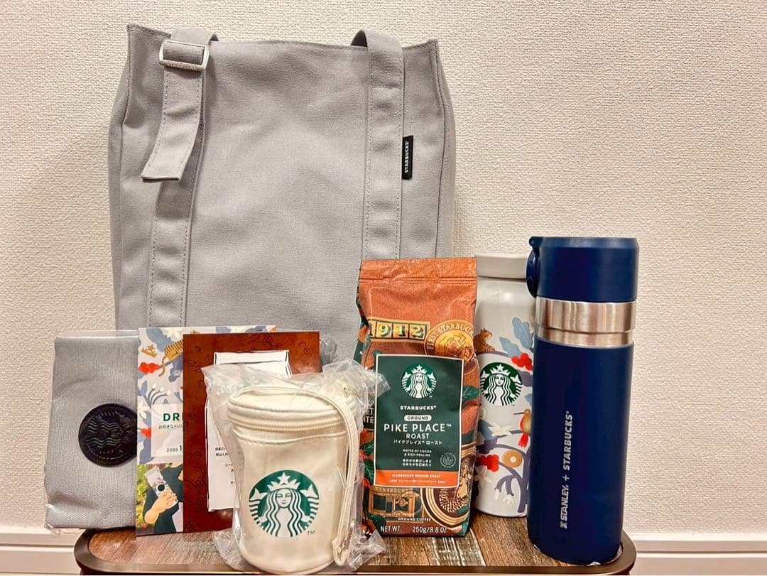 スターバックス 2026年福袋 8点セット(STANLEYボトル付)