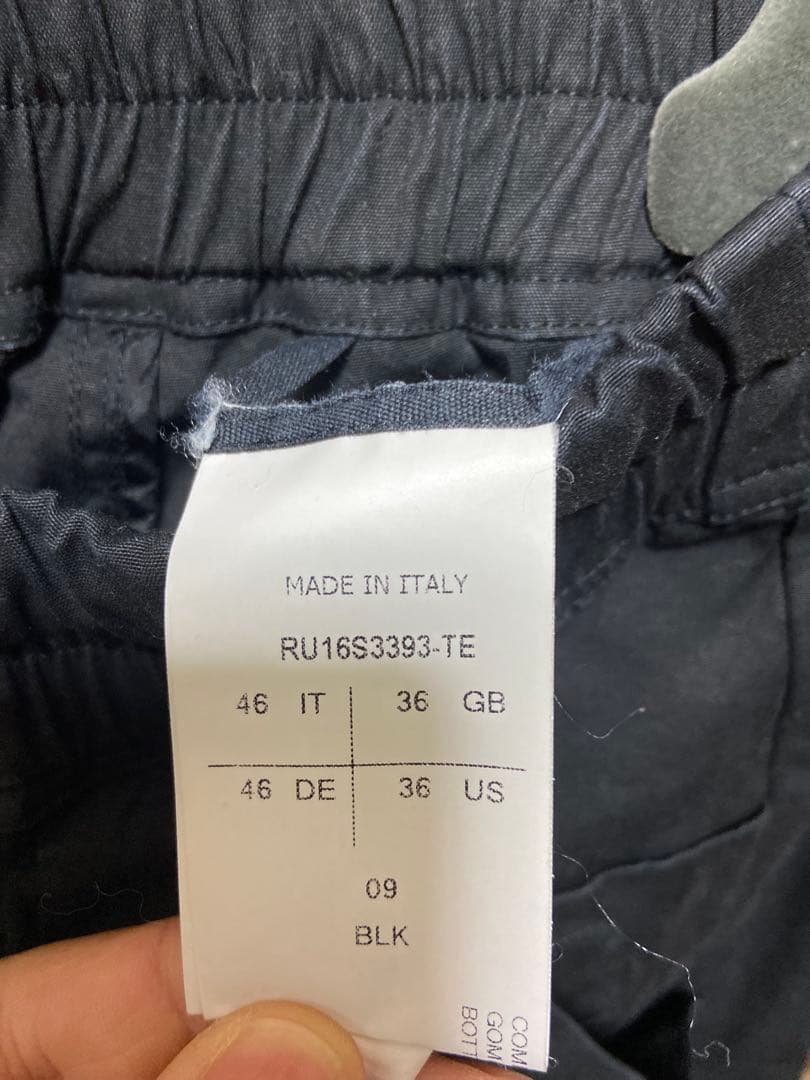 リックオウエンス　クロップドパンツ