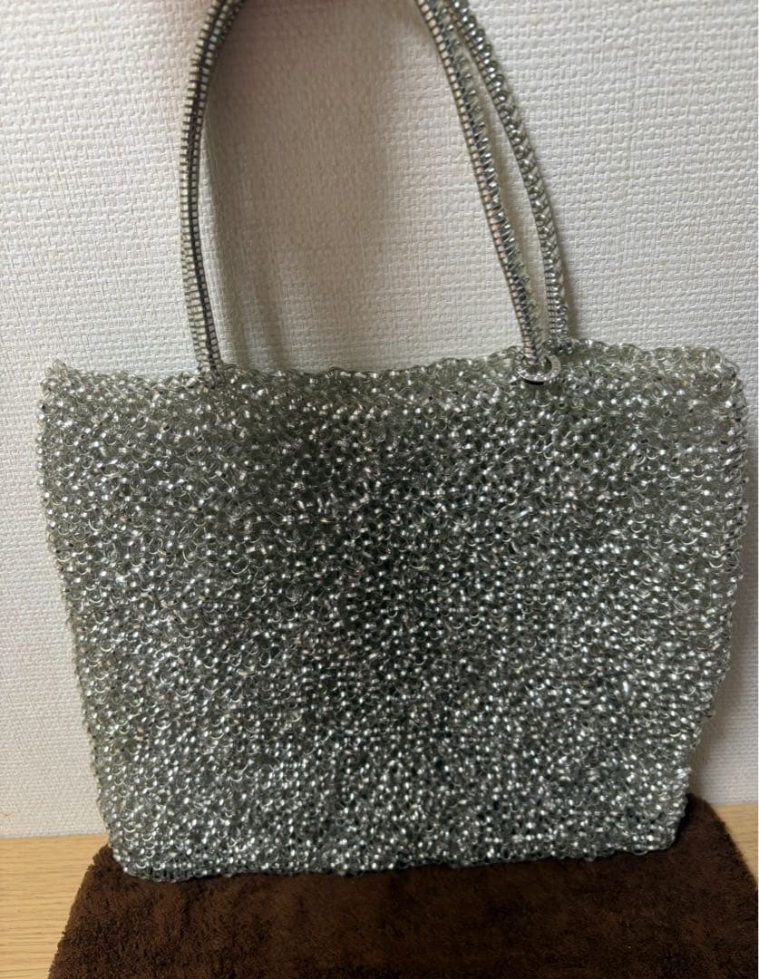ANTEPRIMA ワイヤーバッグ　シルバー