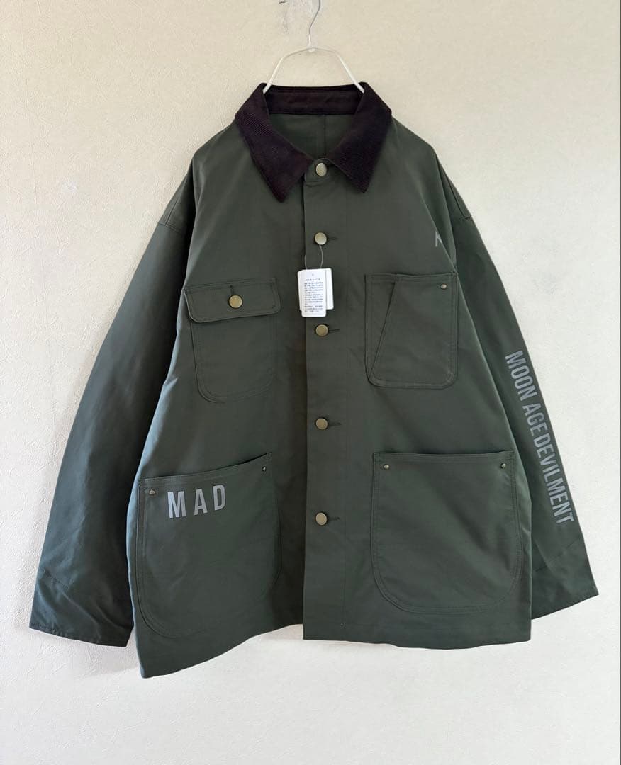 【1/23まで】ムーンエイジデビルメント　チノ素材　オーバーサイズ　カバーオール