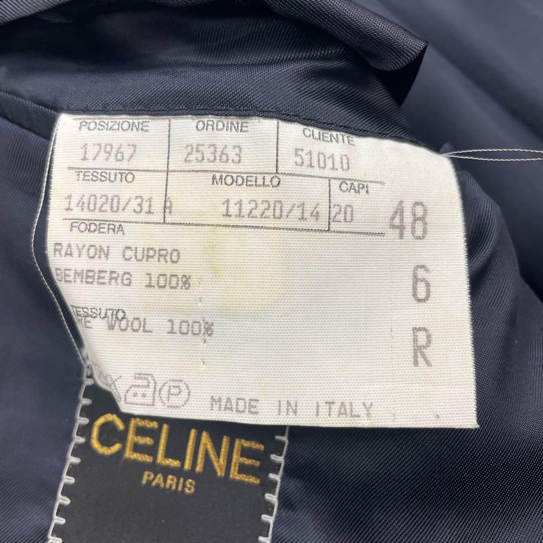 【至高イタリア製】 CELINE テーラードジャケット セリーヌ 定価50万超