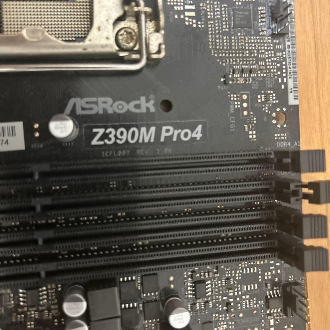 Z390M Pro4 動作確認済み