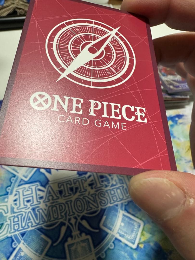 ワンピースカード　緑紫ルフィ　リーダーパラレル