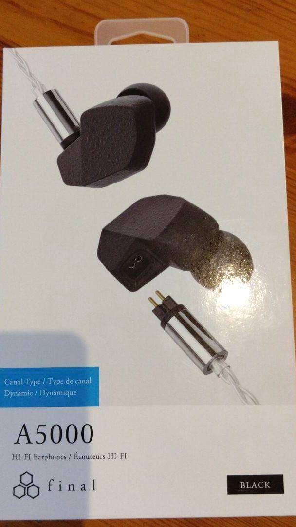 【新品】final A5000 ブラック 有線イヤホン