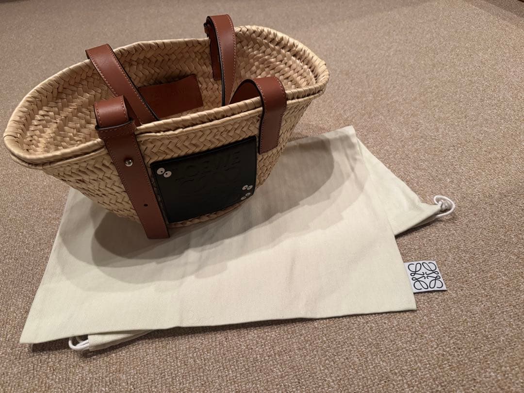 LOEWE ジブリ まっくろくろすけ かごバッグ