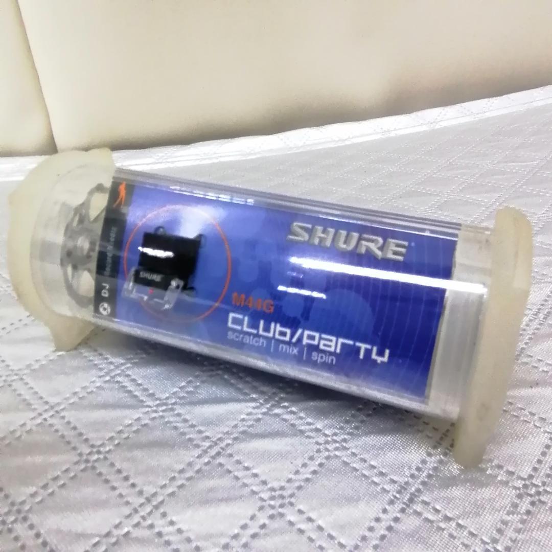 【新品】shure カートリッジ m44g