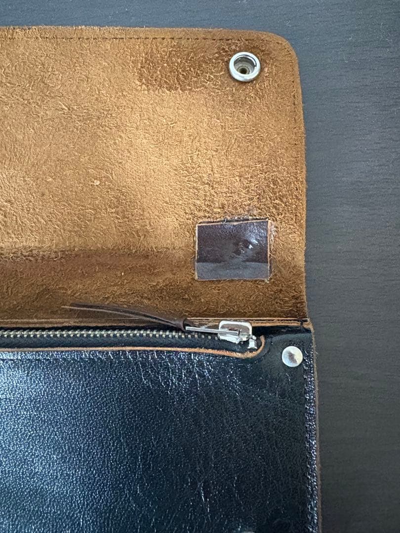 ホースハイド トラッカーウォレット 茶芯 山田蓮