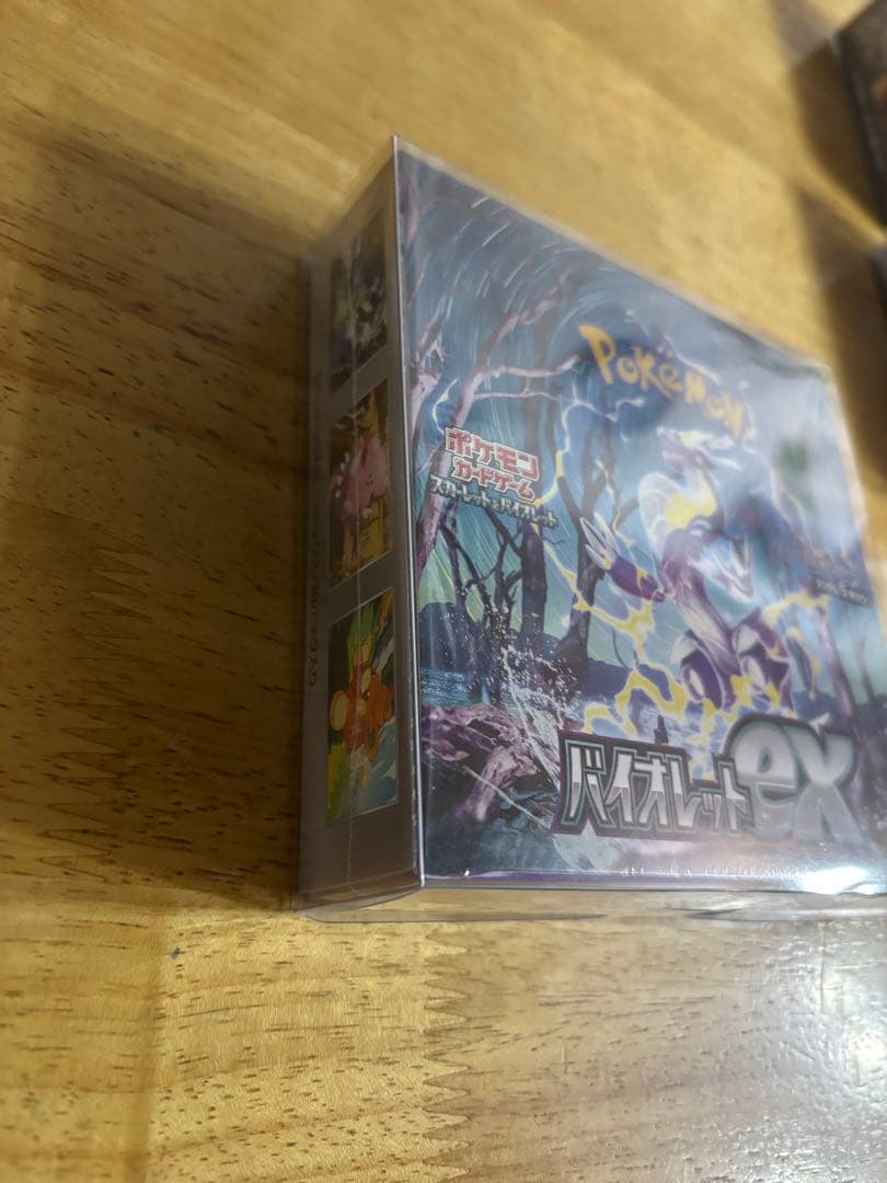 ポケモンカード　バイオレットex新品未開封シュリンク付BOX