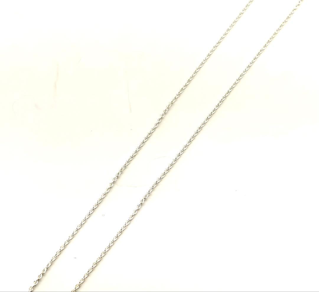 【美品】Tiffany&Co. ティファニー 925 ビーン シルバーネックレス