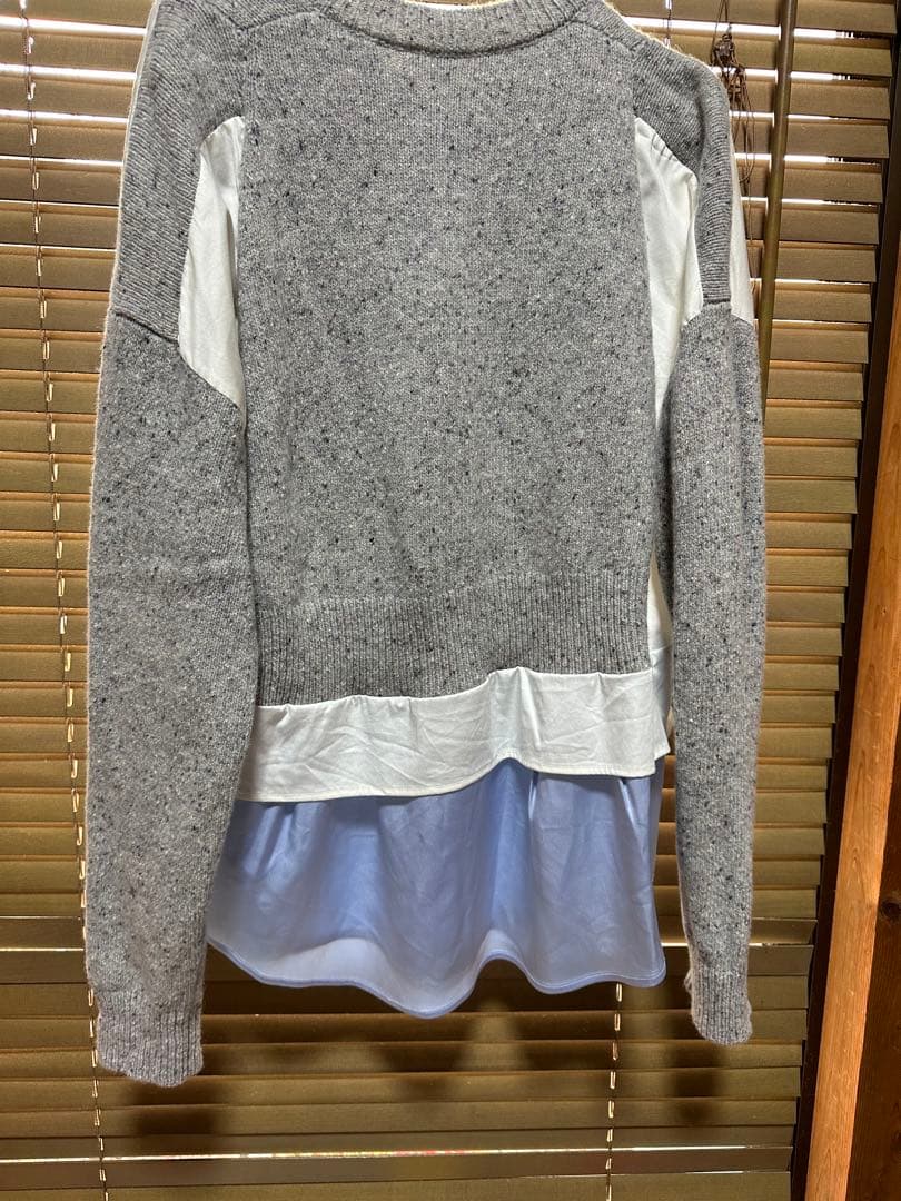 エンフォルド ENFOLD レイヤードカーディガン