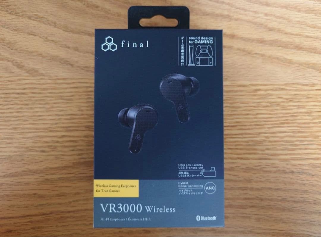 final VR3000 ワイヤレスイヤホン