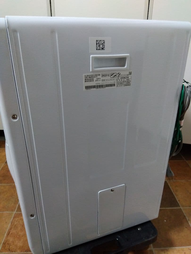 日立 HITACHI 衣類乾燥機 6.0kg DE-N60HV W 22年製
