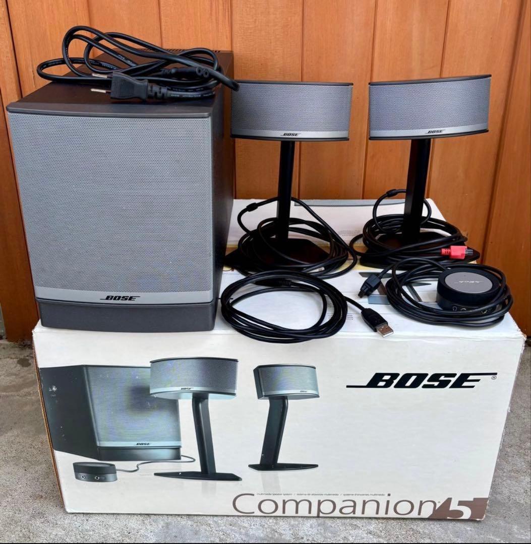【動作確認済み】BOSE Companion5 speaker