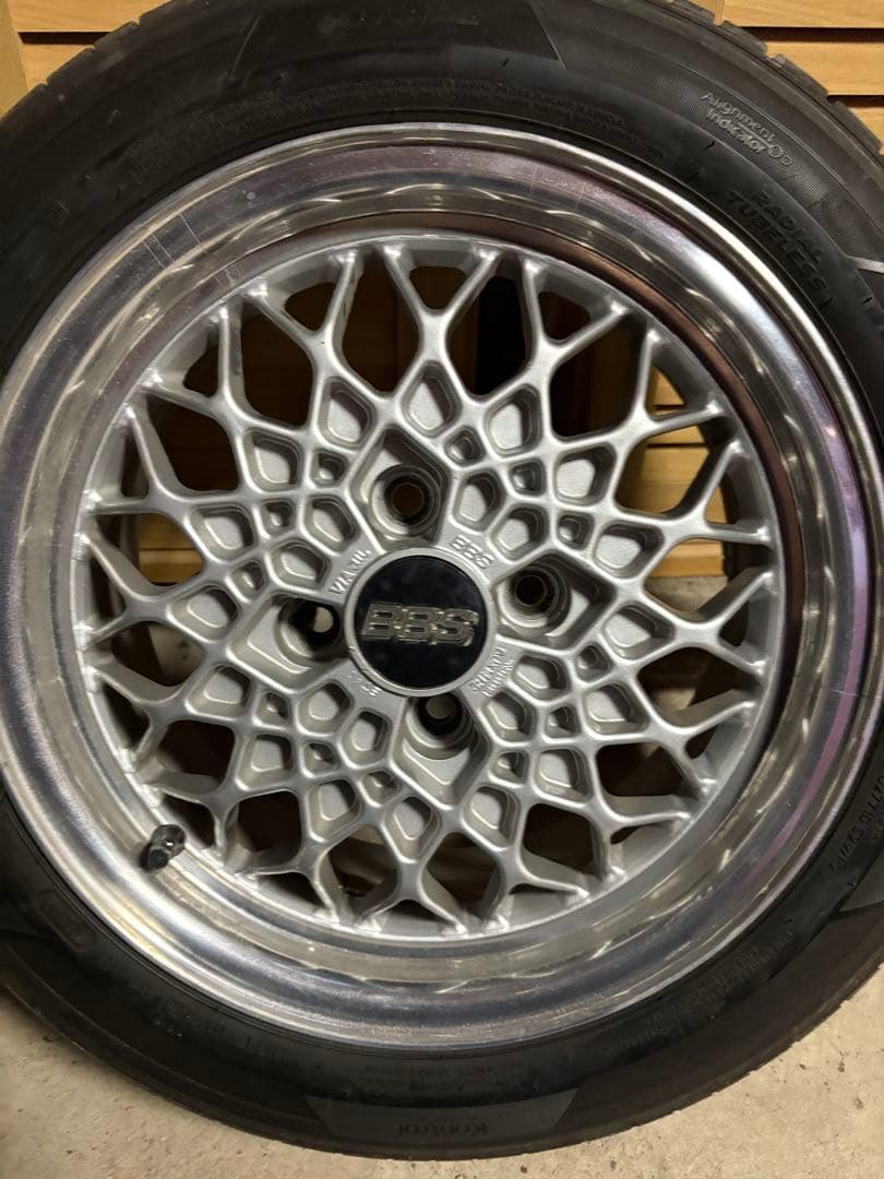 セルシオ、、BBS 14インチ ホイールセット Hankookタイヤ付き